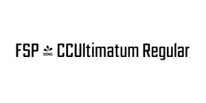 FSP - CCUltimatum Regular Font