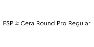 FSP - Cera Round Pro Regular Font