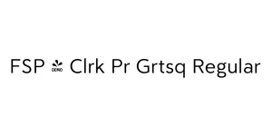 FSP - Clrk Pr Grtsq Regular Font