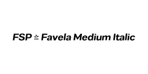 FSP - Favela Medium Italic Font