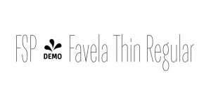 FSP - Favela Thin Regular Font