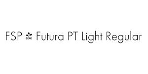 FSP - Futura PT Light Regular Font