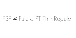 FSP - Futura PT Thin Regular Font