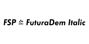 FSP - FuturaDem Italic Font