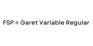 FSP - Garet Variable Regular Font