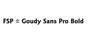 FSP - Goudy Sans Pro Bold Font