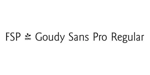 FSP - Goudy Sans Pro Regular Font