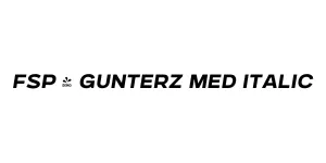 FSP - Gunterz Med Italic Font