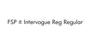 FSP - Intervogue Reg Regular Font