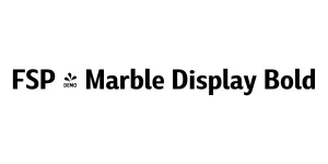 FSP - Marble Display Bold Font