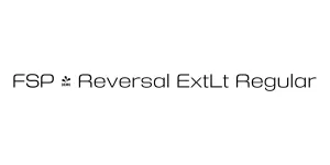 FSP - Reversal ExtLt Regular Font