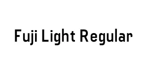 Fuji Light Regular Font