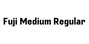 Fuji Medium Regular Font