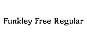 Funkley Free Regular Font
