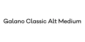 Galano Classic Alt Medium Font