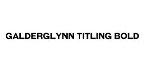 Galderglynn Titling Bold Font