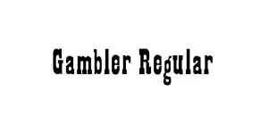 Gambler Regular Font