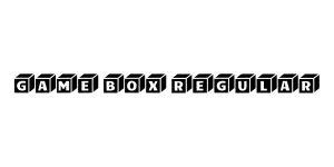 Game Box Regular Font