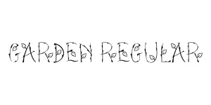 Garden Regular Font