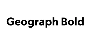 Geograph Bold Font