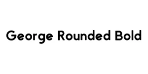 George Rounded Bold Font