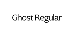 Ghost Regular Font
