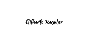 Gilberto Regular Font