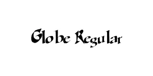 Globe Regular Font