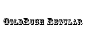 GoldRush Regular Font