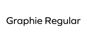 Graphie Regular Font
