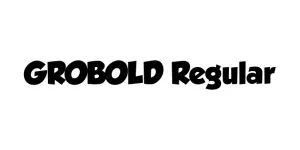 GROBOLD Regular Font