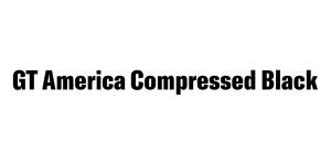 GT America Compressed Black Font