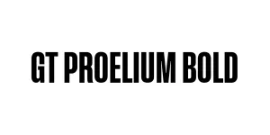 GT Proelium Bold Font