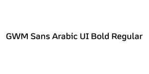 GWM Sans Arabic UI Bold Regular Font