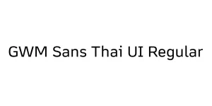 GWM Sans Thai UI Regular Font