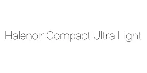 Halenoir Compact Ultra Light Font