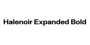 Halenoir Expanded Bold Font