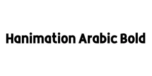 Hanimation Arabic Bold Font