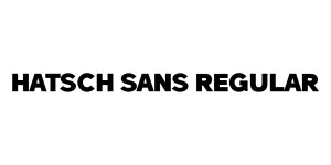 Hatsch Sans Regular Font