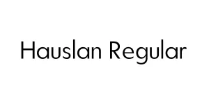 Hauslan Regular Font