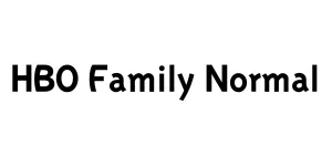 HBO Family Normal Font