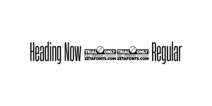 Heading Now 14 Regular Font