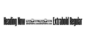 Heading Now 17 Extrabold Regular Font
