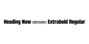 Heading Now 57 Extrabold Regular Font
