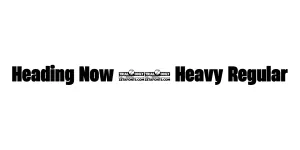 Heading Now 58 Heavy Regular Font