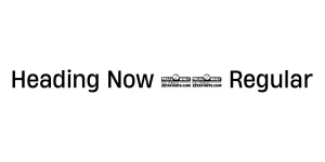 Heading Now 64 Regular Font