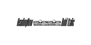 HeadingNow 04 Bold Italic Font