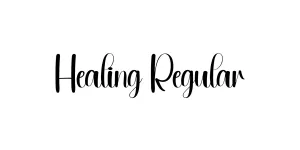 Healing Regular Font