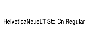 HelveticaNeueLT Std Cn Regular Font