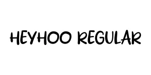 Heyhoo Regular Font